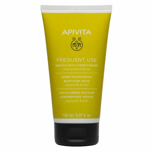 Apivita Frequent Use Απαλή Κρέμα Καθημερινής Χρήσης για Όλους τους Τύπους Μαλλιών με Χαμομήλι & Μέλι, 150ml