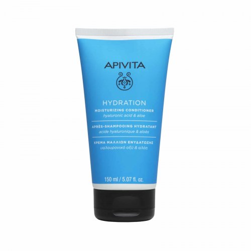 Apivita Hydration Moisturizing Conditioner Κρέμα Μαλλιών Ενυδάτωσης με Υαλουρονικό Οξύ & Αλόη 150ml