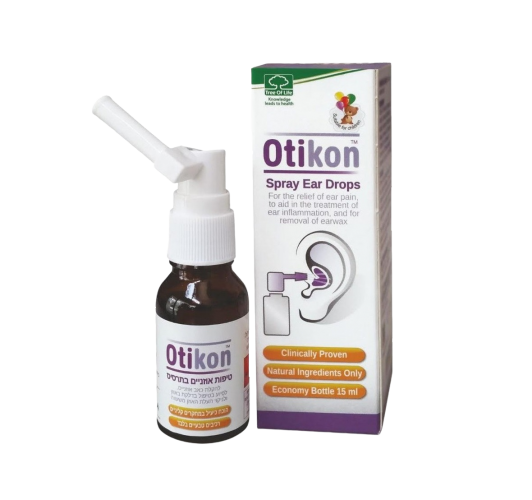 Otikon Spray Ear Drops Ωτικές Σταγόνες με βάση το ελαιόλαδο 7ml