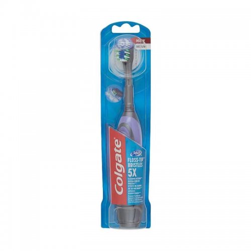 Colgate 360 Ηλεκτρική Οδοντόβουρτσα Medium Μωβ 