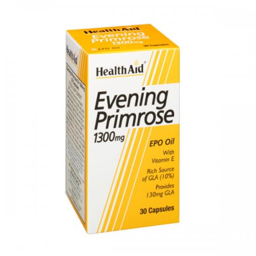 Health Aid Evening Primrose Oil Έλαιο Νυχτολούλουδου 1300mg 30 caps