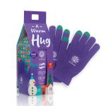 Garden A Warm Hug Festive Set με Κρέμα Χεριών Πλούσιας Υφής, 100ml & Δώρο ένα ζευγάρι Μωβ Γάντια Αφής, 1 σετ