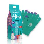 Garden A Warm Hug Festive Set με Ενυδατική κρέμα χεριών, 100ml & Δώρο ένα Ζευγάρι Μπλε Γάντια Αφής, 1 σετ