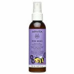 Apivita Mini Bees Gentle Kids Detangling Spray Παιδικό Σπρέι για Εύκολο Ξεμπέρδεμα Μαλλιών με Μύρτιλλο & Μέλι, 150ml