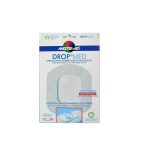 Master Aid Drop Med Αυτοκόλλητες Αντικολλητικές Γάζες 10x12cm (5,5x7,2), 5 τεμάχια