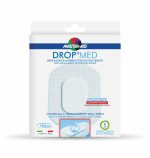 Master Aid Drop Med Αυτοκόλλητες Αντικολλητικές Γάζες 10x8cm (5,6x4), 5 τεμάχια