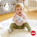 Nuk Magic Cup Εκπαιδευτικό Ποτηράκι από πλαστικό με Εύκολη Ροή 8+ μηνών Μπλε-Γατάκι, 230ml - Image 4