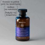 Apivita Men's Tonic Shampoo Τονωτικό Σαμπουάν Κατά της Τριχόπτωσης για Άνδρες με Hippophae TC & Δενδρολίβανο, 250ml - Image 7