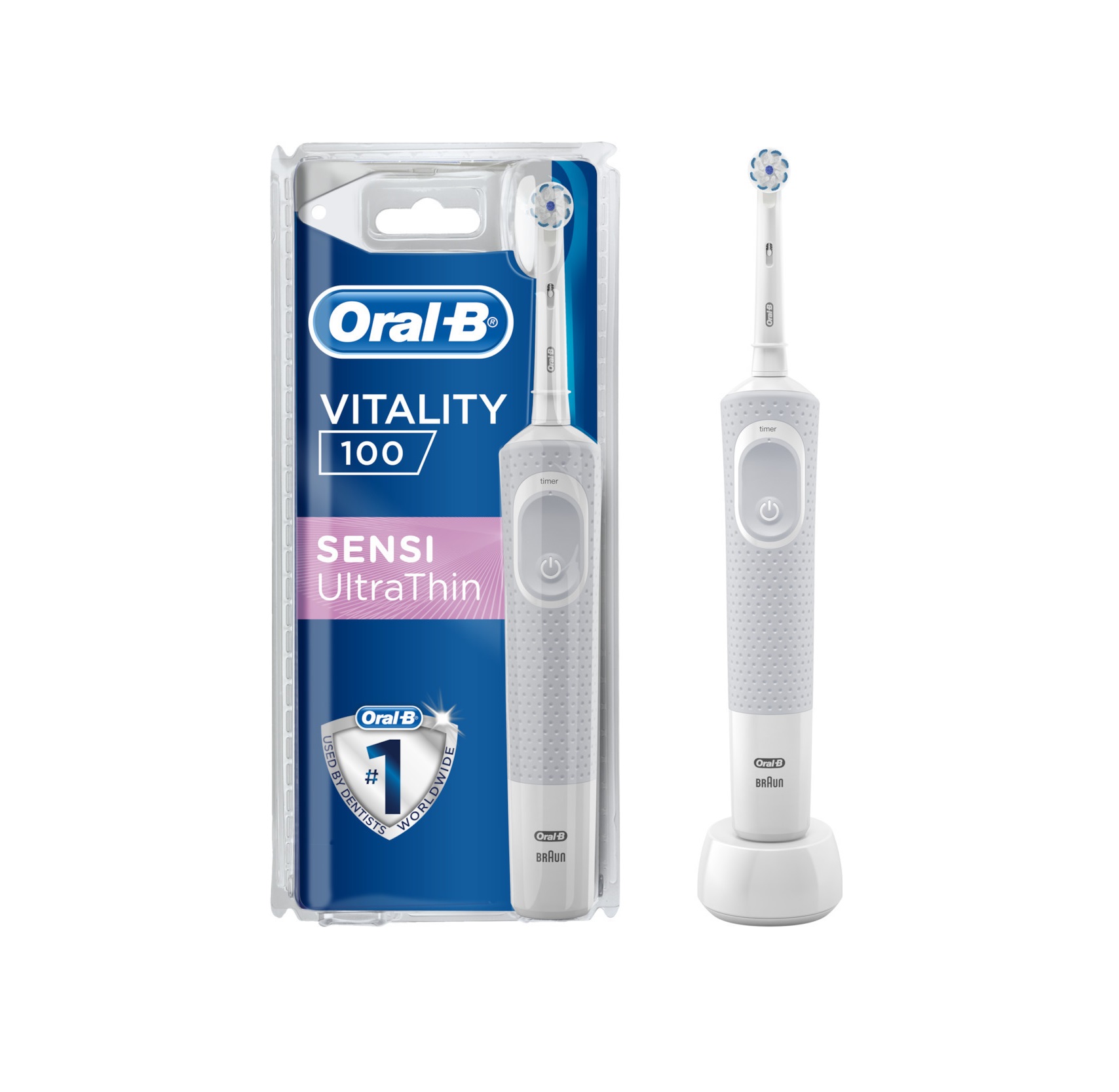 20210406163917_oral_b_vitality_100_sensi_ultrathin_grey_blister-20210813-205907 Oral-B Vitality 100 Sensi UltraThin Grey Blister - Image 1