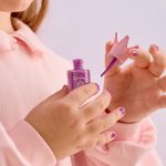 Garden Fairyland Nail Polish Purple Betty 3, Παιδικό βερνίκι νυχιών με άρωμα φράουλα, 7.5ml - Image 2