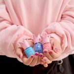 Garden Fairyland Nail Polish Pink Rosy 4, Παιδικό βερνίκι νυχιών με άρωμα φράουλα, 7.5ml - Image 2