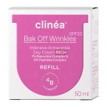 Clinéa Refill Κρέμας Ημέρας Bak Off Wrinkles RICH SPF20, 50ml - Image 2