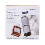 Korres Gift Set Lefko Eau de Toilette Γυναικείο Άρωμα, 50ml & Αφρόλουτρο, 250ml
