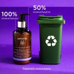 Apivita Cleansing Foam Κρεμώδης Αφρός Καθαρισμού για Πρόσωπο & Μάτια με Ελιά & Λεβάντα, 200ml - Image 2
