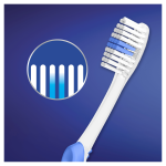 Oral-B 123 Indicator Χειροκίνητη Οδοντόβουρτσα Γαλάζιο, 35mm Μέτρια, 1 τεμάχιο - Image 3