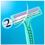 Gillette® Simply Venus2 Γυναικεία Ξυραφάκια Μιας Χρήσης, 8 τεμάχια - Image 2