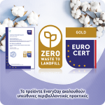 EveryDay Senstitive with Cotton Normal Ultra Plus, Κανονικού μήκους λεπτές σερβιέτες, με φτερά προστασίας, 10 τεμάχια - Image 5