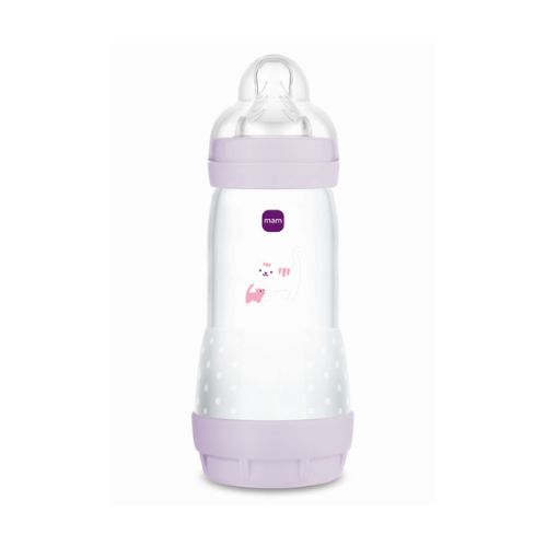 MAM BABY PURPLE MAM Μπιμπερό Easy Start™ Anti-Colic Μωβ 4+ μηνών, 320ml - Image 1