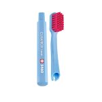 Curaprox Travel Set Γαλάζιο με Οδοντόβουρτσα ταξιδίου CS 5460, Οδοντόκρεμα Φυσικής Λεύκανσης Be you Ροδάκινο & Βερίκοκο, 10ml, Λαβή & 2 Μεσοδόντια Βουρτσάκια, 1 σετ - Image 6