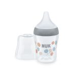 Nuk Perfect Match PP Twig Μπιμπερό με Θηλή Σιλικόνης Anti-Colic, με Δείκτη Ελέγχου Θερμοκρασίας 0+ μηνών, 150ml