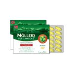 Moller’s Forte Omega-3 Μουρουνέλαιο, 150 κάψουλες (5x30caps) - Image 3