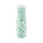 Nuk Mini-Me Flip Mint Dots Παγουράκι με ρύγχος 2 σε 1 από 12 μηνών, 450ml