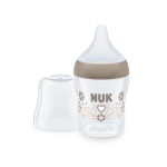 Nuk Perfect Match PP Heart Μπιμπερό με Θηλή Σιλικόνης Anti-Colic, με Δείκτη Ελέγχου Θερμοκρασίας 0+ μηνών, 150ml