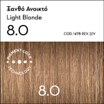 Korres Argan Oil Advanced Colorant Βαφή Ξανθό Ανοιχτό 8.0, 1 τεμάχιο - Image 3