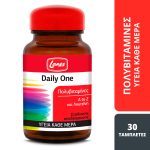 Lanes Daily One - Πολυβιταμίνη  σε καταπινόμενη ταμπλέτα για καθημερινή αναπλήρωση των διατροφικών ελλείψεων, 30 ταμπλέτες