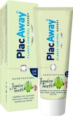 Plac Away Παιδική Οδοντόκρεμα Junior Teeth από 6 ετών με γεύση πορτοκάλι 50ml