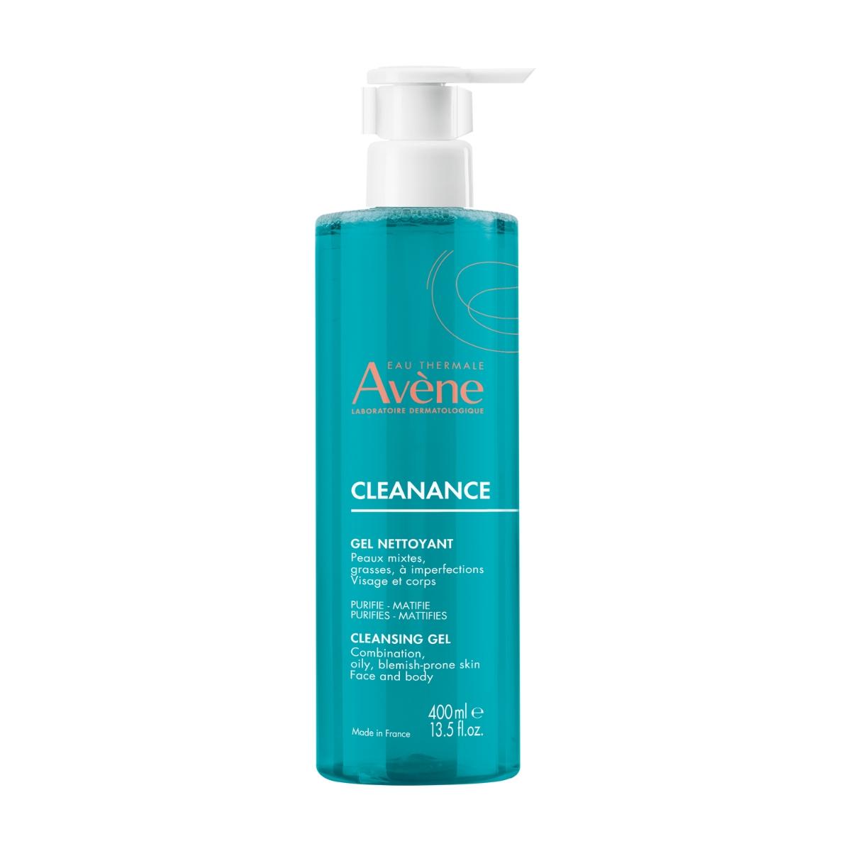 da49b2bcdff7288142dc153973dbfcc4 Avène Cleanance Gel Καθαρισμού Προσώπου και Σώματος για Μικτή, Λιπαρή ή με Τάση Ακμής Επιδερμίδα, 400ml - Image 1