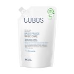 Eubos Basic Care Liquid Washing Emulsion Blue Refill Ανταλλακτικό Υγρό Καθαρισμού Προσώπου & Σώματος Χωρίς Άρωμα, 400ml