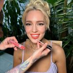 Garden Liquid Matte Lipstick Coral Peach 03, 4ml - Image 4