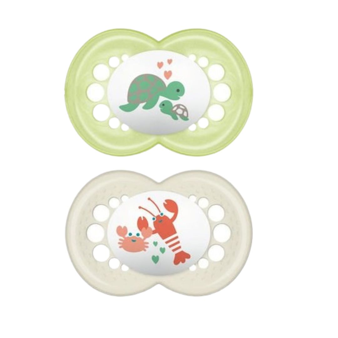 mam-20241013-204455 MAM Original Πιπίλες Σιλικόνης Turtle & Lobster 6-16 μηνών 150S, 2 τεμάχια - Image 1