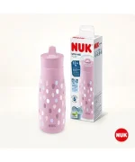Nuk Mini-Me Flip Purple Dot Παγουράκι με ρύγχος 2 σε 1 από 12 μηνών, 450ml - Image 10