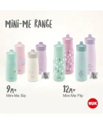 Nuk Mini-Me Flip Purple Dot Παγουράκι με ρύγχος 2 σε 1 από 12 μηνών, 450ml - Image 2