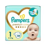 Pampers Premium Care Πάνες Μέγεθος 1 (2kg - 5kg), 50 Πάνες