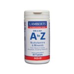 Lamberts A to Z Multivitamin, 60 ταμπλέτες