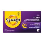 Supradyn® Sleep - Συμπλήρωμα Διατροφής για Χαλάρωση - Ταχύτερη Έναρξη Ύπνου - Ποιότητα Ύπνου - Ανακούφιση του Jet Lag, 30 δισκία