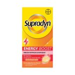 Supradyn Energy Boost Πολυβιταμίνες για ενέργεια με συνένζυμο Q10 & άλλες βιταμίνες και μέταλλα, 30 Αναβράζοντα Δισκία
