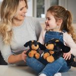 Warmies Junior Dashshund Λούτρινο-Θερμοφόρα με Άρωμα Λεβάντα, 1 τεμάχιο - Image 2
