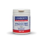 Lamberts Vitamin B12 1000μg (Cobalamin) Συμπλήρωμα Βιταμίνης B12, 60 ταμπλέτες