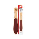 Podia Premium Wooden Foot File Επαγγελματική Ράσπα Διπλής Όψης, 1 τεμάχιο