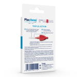Plac Away Μεσοδόντιο Βουρτσάκι Triple Action 0.5mm ISO 2 Κόκκινο 6 τεμάχια - Image 4