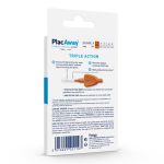 Plac Away Μεσοδόντιο Βουρτσάκι Triple Action 0.45mm ISO 1 Πορτοκαλί 6 τεμάχια - Image 3