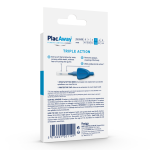 Plac Away Μεσοδόντιο Βουρτσάκι Triple Action 0.6mm ISO 3 Μπλε, 6 τεμάχια - Image 4