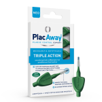 Plac Away Μεσοδόντιο Βουρτσάκι Triple Action 0.8mm ISO 5 Πράσινο, 6 τεμάχια - Image 4