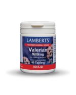 Lamberts Valerian 1600mg Συμπλήρωμα Διατροφής με Εκχύλισμα Βαλεριάνας, 60 ταμπλέτες
