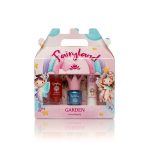 Garden Fairyland Box 3 Promo Set Nail Polish Glitter Blue Betty 1, Lip Oil Tutti Cherry Lily 1 & Lip Balm Strawberry Lily 2, 1 σετ