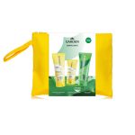 Garden Sunny Days Bag Αντηλιακό Γαλάκτωμα Πρόσωπο & Σώμα SPF50, 75ml & Αντηλιακή Κρέμα Προσώπου SPF50+, 25ml & Aloe Vera Gel Πρόσωπο & Σώμα, 75ml & Μεγάλο Ριγέ Νεσεσέρ